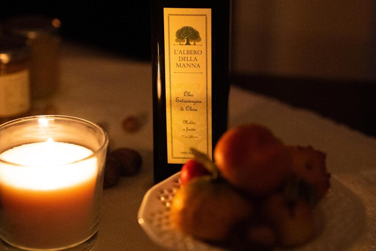 L'Albero Della Manna Bed and Breakfast Patti Exteriör bild